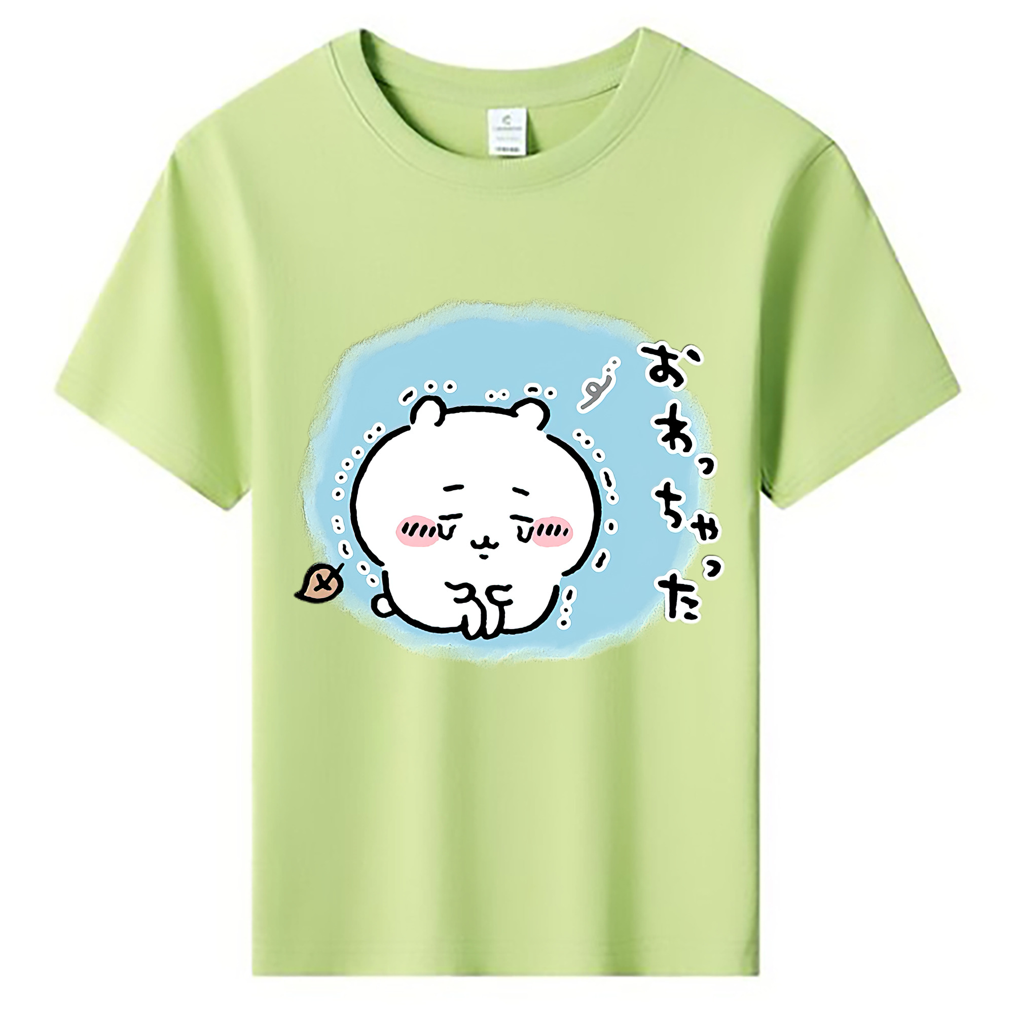 （画像用） ちいかわ ちいかわ Chii-kawa chiikawa 綿100％キッズTシャツ（フロントプリント）